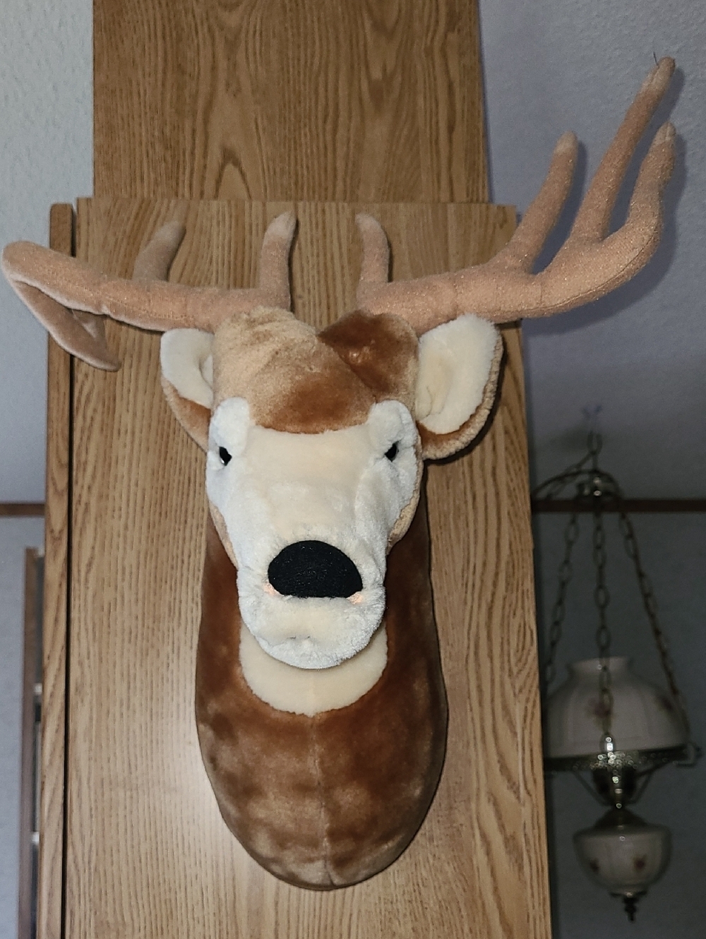 Bass Pro Shop Mounted Deer Head Plush Wall Mount Stuffed Animal 2004